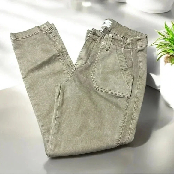 PAIGE Pants - PAIGE Mayslie Straight Ankle Pants